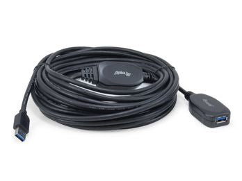 USB 3.0 Active Extension Cable, 10.0m - Black