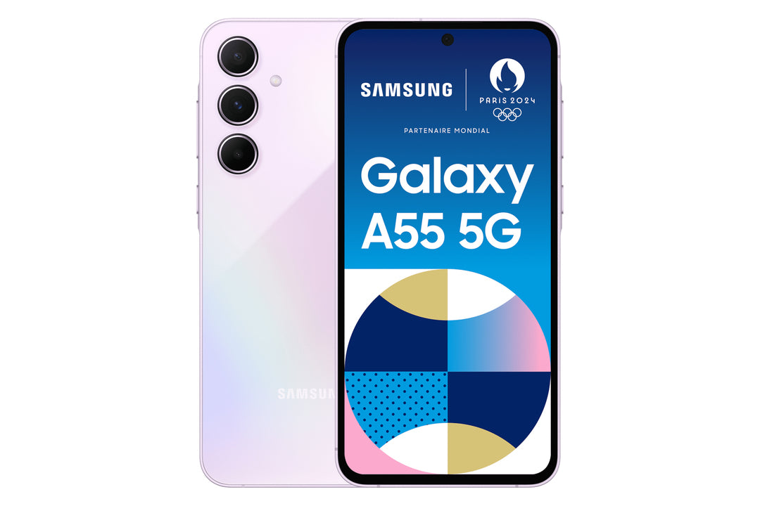 Smartphone Samsung Galaxy A55 5G 256GB Lavanda