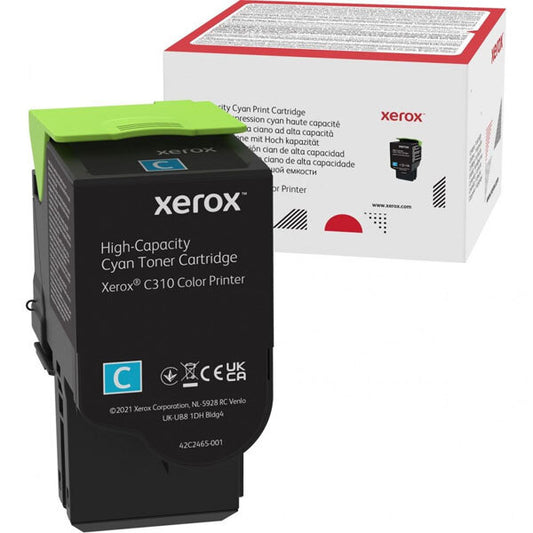 XEROX Toner C310 Cian Alta Capacidad (5500 paginas)