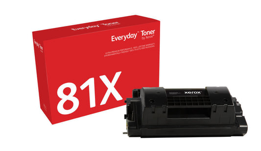 XEROX TONER BLACK EQUIVALENT TO HP 81X - 006R03649