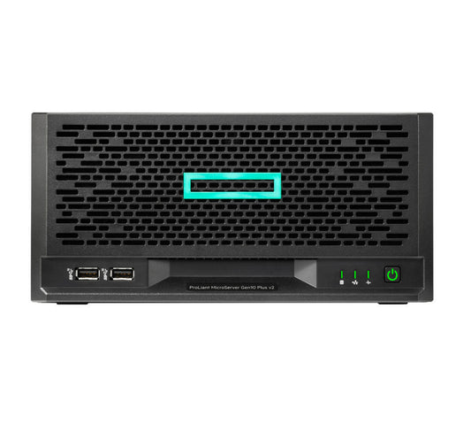 HPE ProLiant MicroServer Gen10 Plus v2 Entry - Servidor - micro torre ultra 1 via - 1 x Pentium Gold G6405 atÃ© - RAM 16 GB - SATA - nÃ£o hot-swap 3.5" compartimento(s) - sem HDD - UHD Graphics 610 -