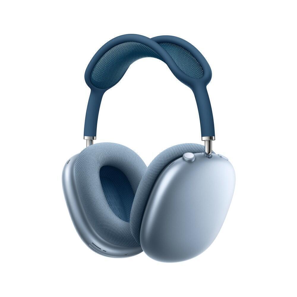 Apple AirPods Max - Auscultadores supra-aurais com microfonoe - tamanho completo - bluetooth - sem fios - cancelamento de ruído activo - azul - para iPad/iPhone/iPod/TV/Watch