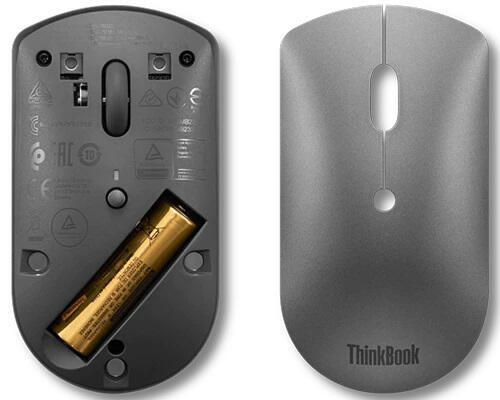 Rato Bluetooth | Lenovo ThinkBook | Silent Mouse | Cinza