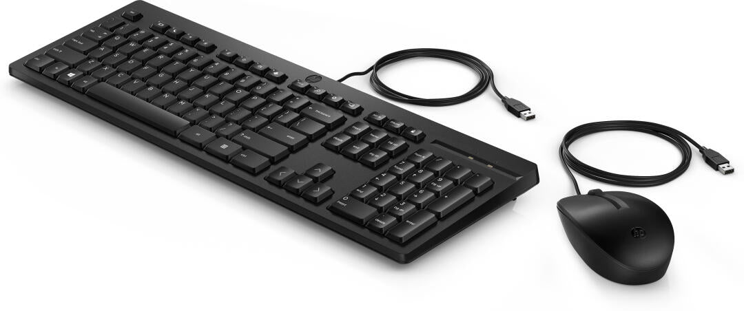 Teclado + Rato Wired HP 225 - preÃ§o vÃ¡lido p/ unidades faturadas atÃ© 31 de Outubro ou fim de stock