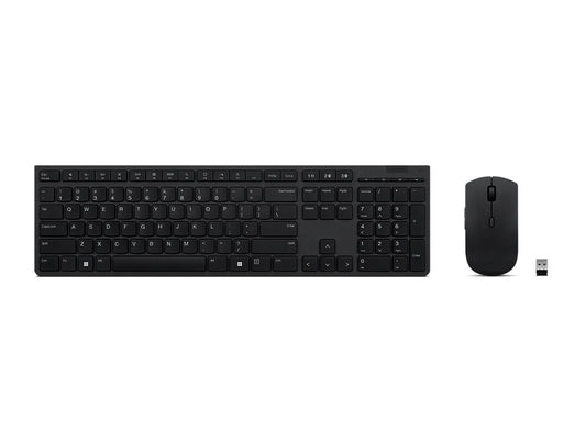 Teclado e Rato Sem Fios | Lenovo Professional | Recarregáveis | PT