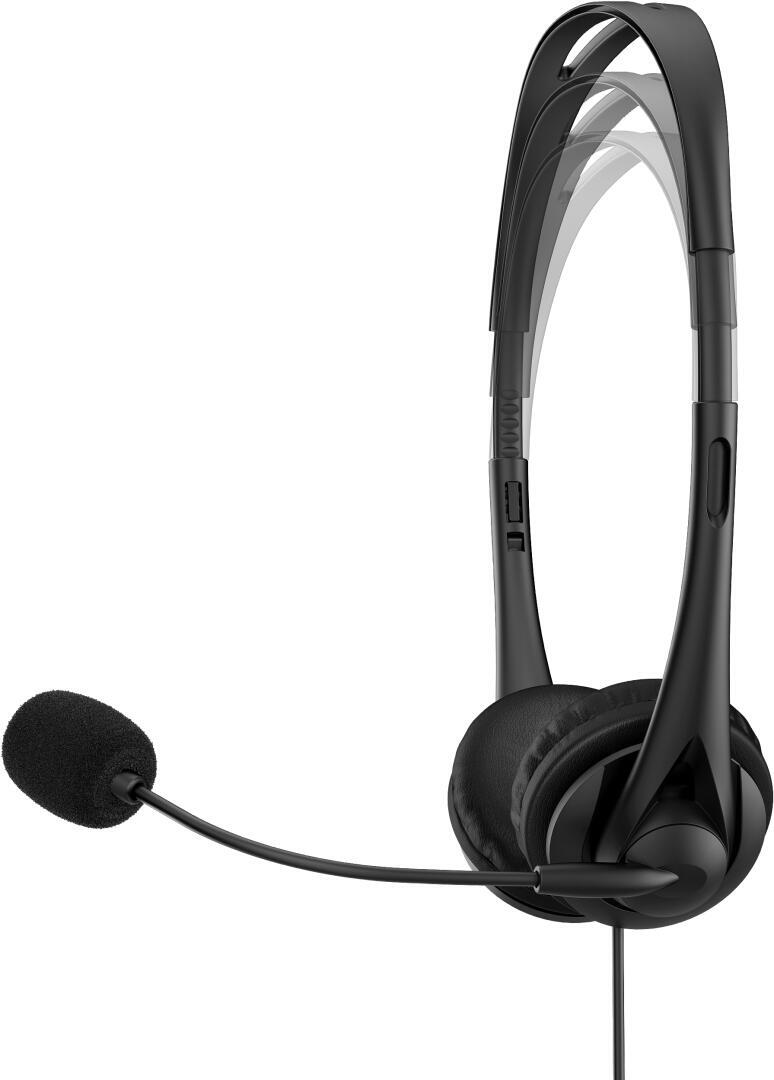 Auricular Estéreo USB | Marca G2 | Modelo XYZ | Preto | Microfone Int.