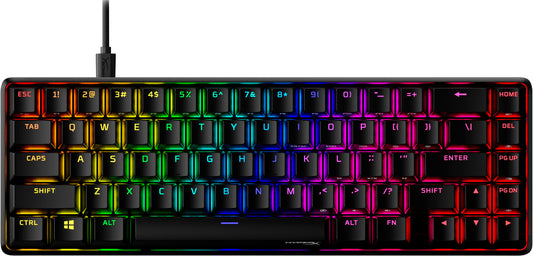 HyperX Alloy Origins 65, Mechanical Gaming Keyboard, HX Red (US Layout) (HKBO1T-RD-US/N)