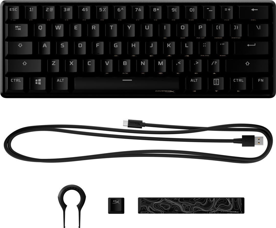 Teclado Mecânico Gaming | HyperX | Alloy Origins 60 | HX Red-US