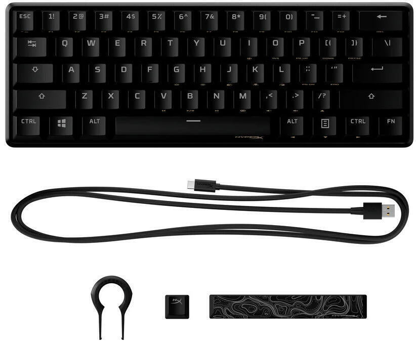 Teclado Mecânico Gaming | HyperX | Alloy Origins 60 | HX Red-US