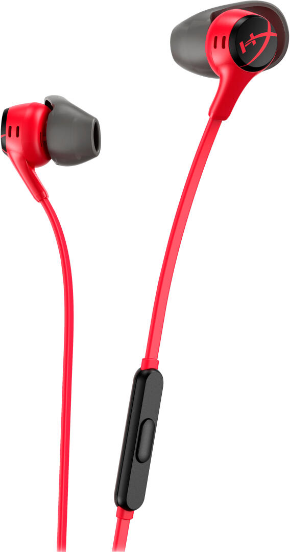 Auscultadores Gaming | HyperX | Cloud Earbuds II | Vermelho Mic