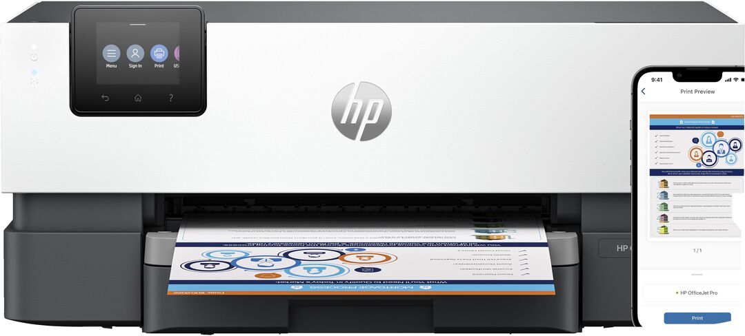 Impressora HP OfficeJet Pro 9110b SF - Cement