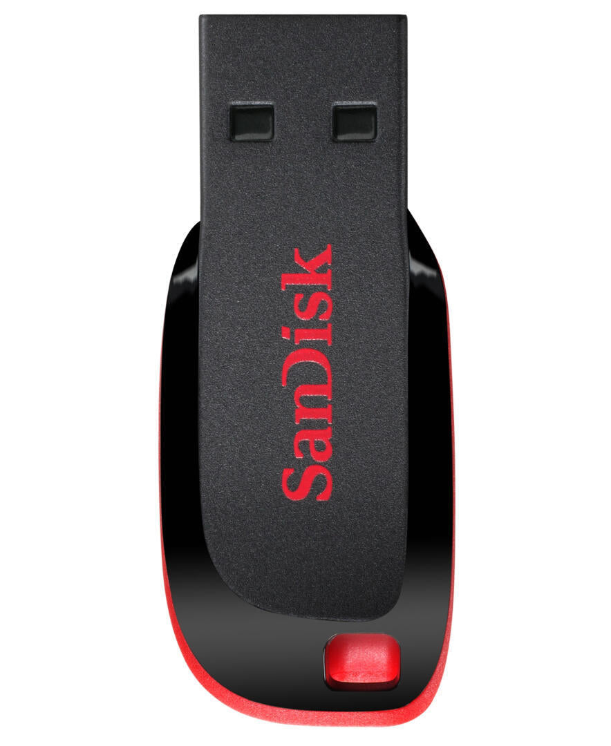 Sandisk Cruzer Blade unidad flash USB 16 GB USB tipo A 2.0 Negro, Rojo - 28979