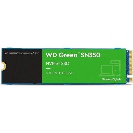 WD SSD 500GB SN350 NVME PCIE GEN3 M2 2280 QLC GREEN