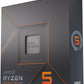 Processador AMD Ryzen 5 7600X 6-Core (4.7GHz-5.3GHz) 38MB A