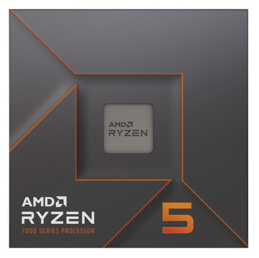 Processador AMD Ryzen 5 7600X 6-Core (4.7GHz-5.3GHz) 38MB A