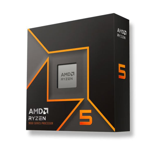 Processador AMD Ryzen 5 9600X 6-Core (3.9GHz-5.4GHz) 32MB A