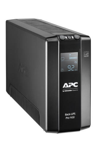 APC BACK UPS PRO BR 900VA, 6 OUTLETS, AVR, LCD INTERFACE