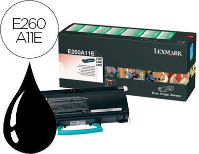 Toner Retornável | Lexmark | E-260/E-360/E-460 | Preto