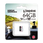 Micro SD High Endurance UHS-I U1 Speed Class 10 64GB