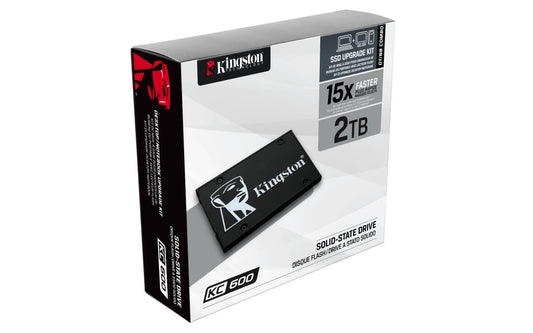 Disco SSD Kingston KC600 2TB/ SATA III/ Full Capacity