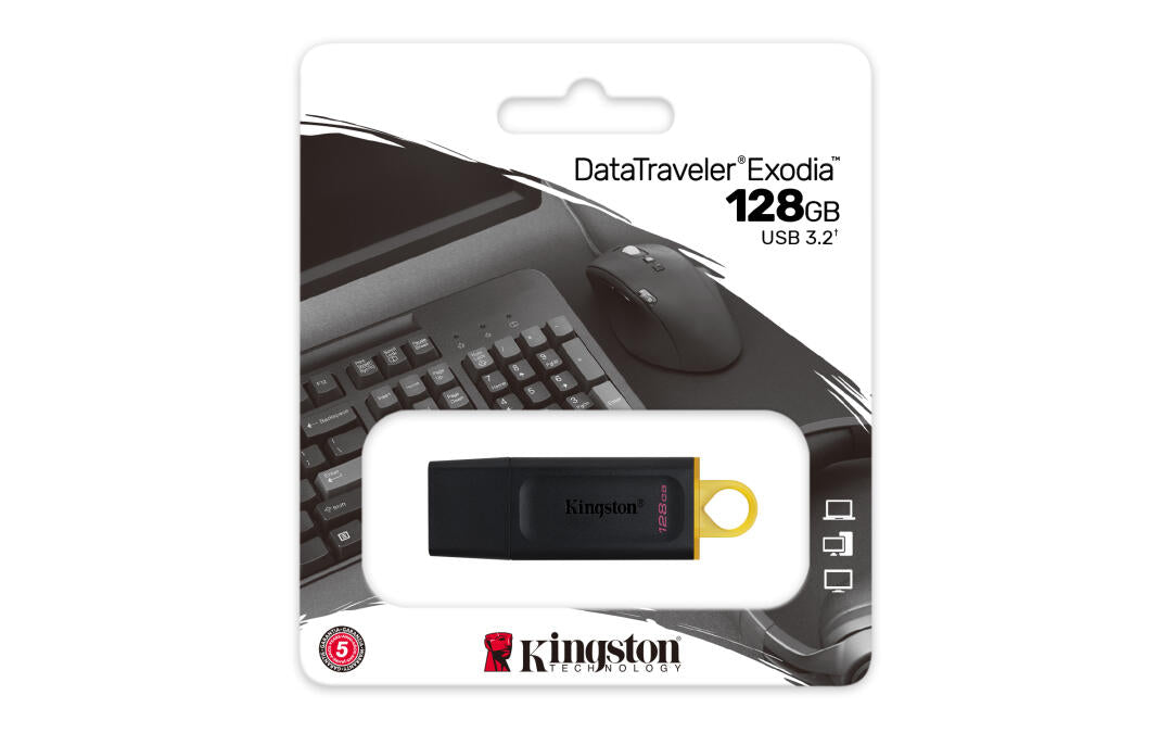 Pen Drive | Kingston | DataTraveler Exodia | 128GB | USB 3.2 | DTX