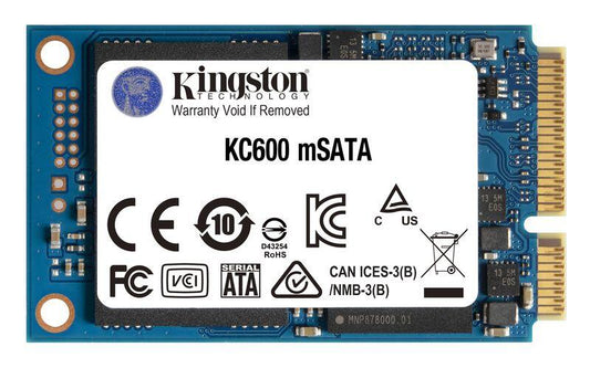 Disco SSD Kingston KC600 512GB/ mSATA/ Full Capacity