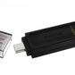 Kingston Technology 70 unidad flash USB 256 GB USB Tipo C 3.2 Gen 1 (3.1 Gen 1) Negro - 1364932