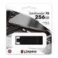 Kingston Technology 70 unidad flash USB 256 GB USB Tipo C 3.2 Gen 1 (3.1 Gen 1) Negro - 1364932