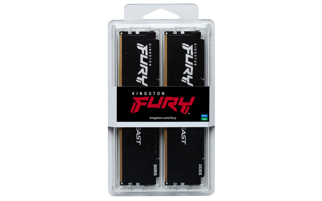 16GB 6000MT/s DDR5 CL36 DIMM (Kit of 2) FURY Beast Black EXPO