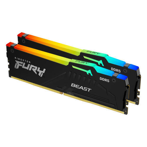 16GB 6000MT/s DDR5 CL36 DIMM (Kit of 2) FURY Beast RGB EXPO