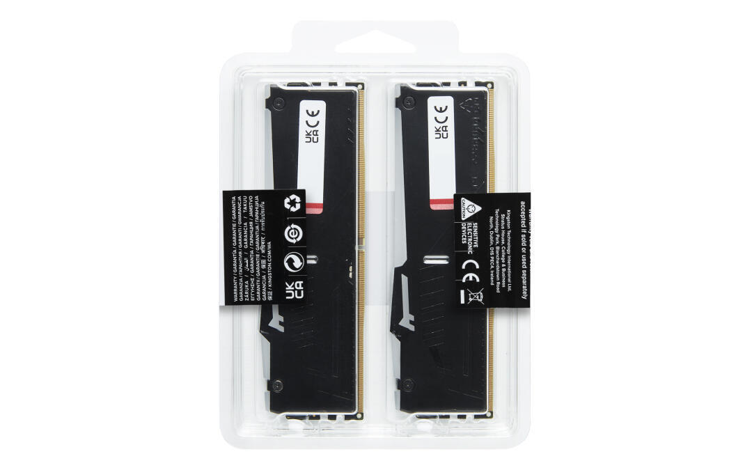 16GB 6000MT/s DDR5 CL36 DIMM (Kit of 2) FURY Beast RGB EXPO