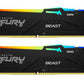 64GB 5600MT/s DDR5 CL36 DIMM (Kit of 2) FURY Beast RGB EXPO