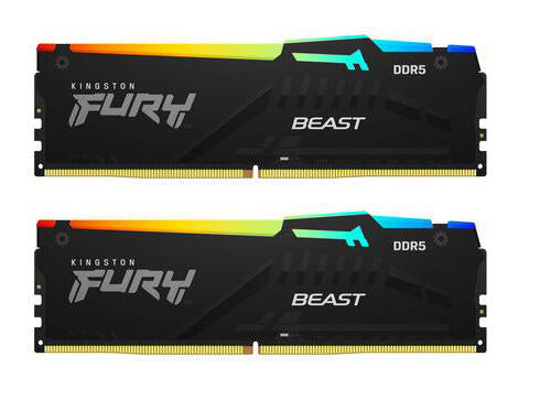 64GB 5600MT/s DDR5 CL36 DIMM (Kit of 2) FURY Beast RGB EXPO