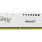 16GB 5600MT/s DDR5 CL40 DIMM FURY Beast White XMP