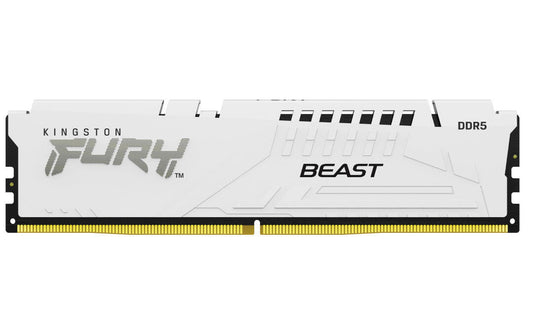 16GB 5600MT/s DDR5 CL40 DIMM FURY Beast White XMP