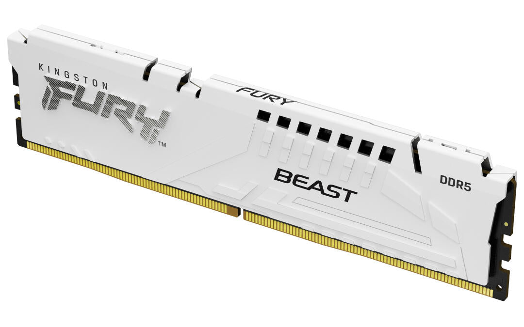 16GB 6000MT/s DDR5 CL36 DIMM FURY Beast White EXPO