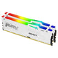 32GB 6000MT/s DDR5 CL36 DIMM (Kit of 2) FURY Beast White RGB EXPO