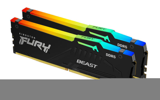 32GB 6000MT/s DDR5 CL36 DIMM (Kit of 2) FURY Beast RGB EXPO