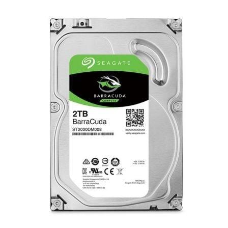 Disco Rígido | Seagate | Barracuda | 2TB | 3.5" | SATA 6Gbs | 7200rpm