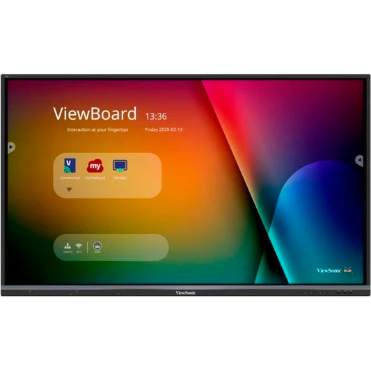 VIEWSONIC MONITOR PROFISSIONAL 65&quot; UHD 4K MULTITOUCH 20 POINTS IFP6550-3 - IFP6550-3