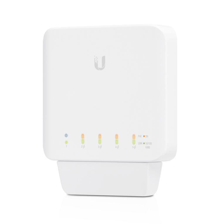 Switch Gigabit | Ubiquiti | UBN-USW-FLEX | 5 Portas Branco