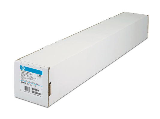 HP Bright White Inkjet 300 ft./91,5m, increased productivity with its double roll length, ideal for everyday presentations, drawings and layouts. Compatible with DesignJet 1000 series - 36"