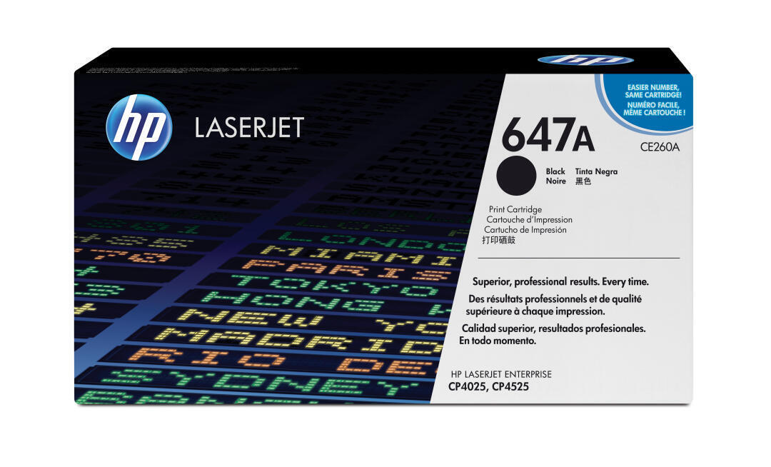 HP Laserjet CP/4025/4525/4525DN Toner Negro, 8.500 Paginas