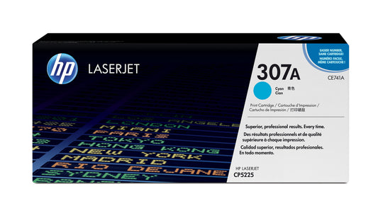 HP Color LaserJet CE741A Cyan Print Cartridge
