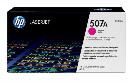 Toner Magenta | HP | 507A | LaserJet | Cartucho de Tinta