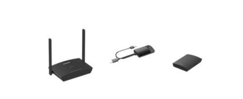 PANASONIC ACCESORIO (TY-WPS1)  / TIPO PRESSIT WIRELESS PRESENTATION. KIT RECEIVER STB BOX X1, TRANSMITTERS HDMI/USB-A X2, CASE X1 - TY-WPS1