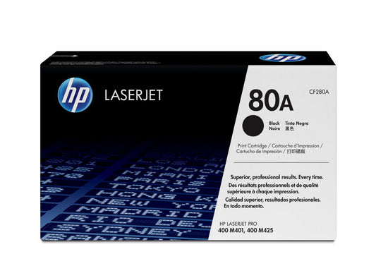 Toner para Impressora | HP | 80A | Preto LaserJet