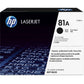 HP 81A Black Toner LJ Enterpr MFP M630