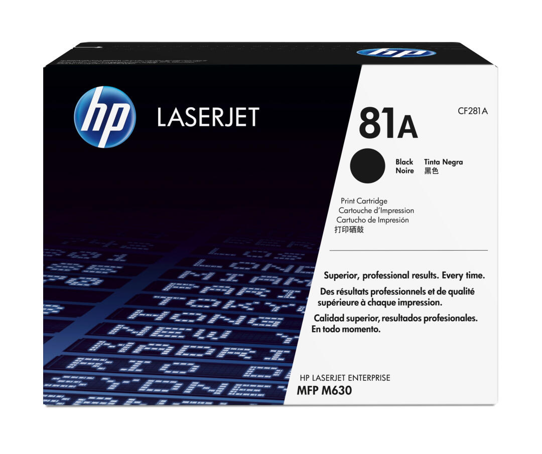 HP 81A Black Toner LJ Enterpr MFP M630