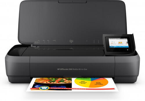 MultifunciÃ³n PortÃ¡til HP Officejet 250 Mobile AIO WiFi/ Negra